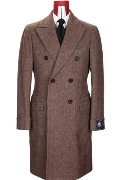 Brown wool coat